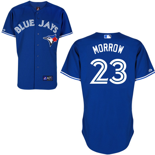 Brandon Morrow #23 mlb Jersey-Toronto Blue Jays Women's Authentic Alternate Blue Baseball Jersey